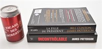 2 livres de James Patterson, dont 1 avec Bill