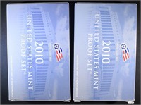 (2) 2010 Proof Sets.