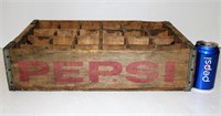 Vintage Wood Pepsi Crate w Vancouver Longview