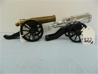 (2) Cannon Design Lighters - Table Top