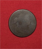 1800 Draped  Bust, Wide Date - Worn Condition