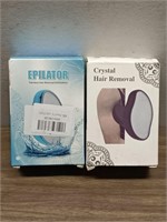 EPILATOR PAINLESS HAIR REMOVAL EXFOLIATION &...