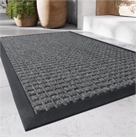 WF1950  SIXHOME Outdoor Mat 17"x30" Rubber Welcome