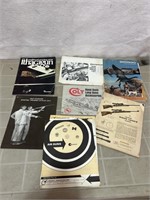 Vintage firearm advertising brochure lot Ithaca