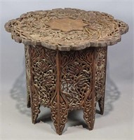 Moroccan Carved Table