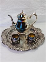Silver Plate Tea Set