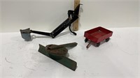 Vintage die-cast pressed metal parts &