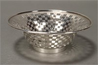 Edwardian Sterling Silver Pierced Bon Bon Dish,