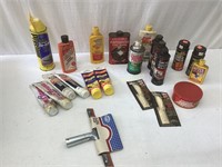 Assorted Cleaning and Touch up Supplies