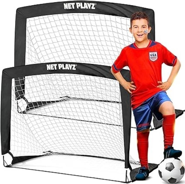 Easy Fold-up Portable Training Soccer Goal