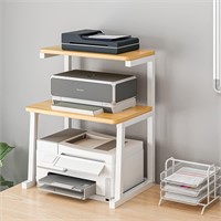Furist Desktop Printer Stand with Storage, 3-Tier