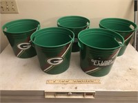 5 Green Bay Packers Buckets
