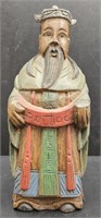 Carved Wood Chinese Figure