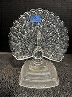 Crystal D'arques French Leaded Peacock