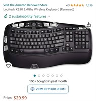 WIRELESS KEYBOARD (OPEN BOX)