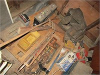 PALLET OF TOOLS & MISC
