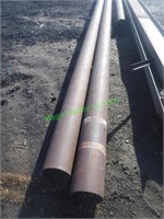 3 Joints of Steel Casing/Pipe 7.5"