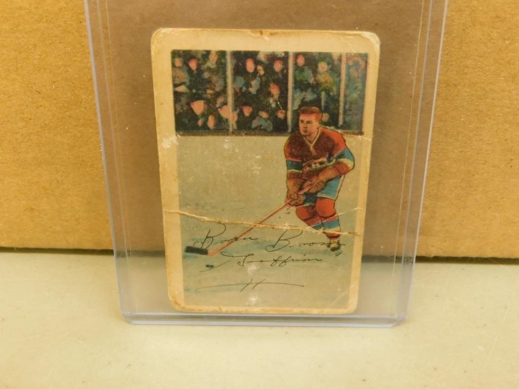 Vintage Hockey, Baseball, Nonsport & Wrestling Card Auction