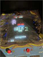 1981 Midway Galage arcade machine Powers On
