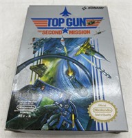 (E) Nintendo Top Gun Second Mission Game