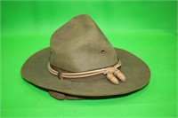 Pair of Military Hats, Wool Rangers Hat & USN Hat