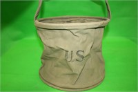Military Canvas Bucket Collapsible Folding Pail
