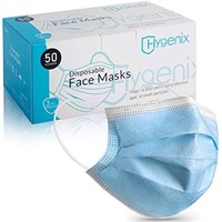 Hygenix 3ply Disposable Face Masks PFE 99% Filter