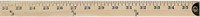 Westcott 10425 Wooden Yardstick with Brass Ends a
