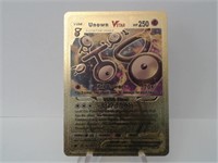 Pokemon Card Rare Gold Unown Vstar