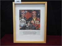 Picture Race Car Drivers Terry and Bobby Labonte