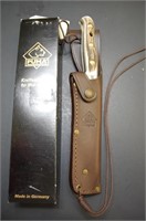 Puma Bowie Knife #116395 Leather Sheath in box