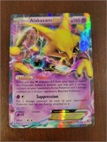 ALAKAZAM EX POKEMON TRADING CARD HOLO