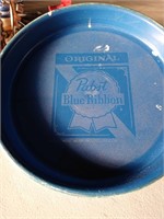 Pabst Blue Ribbon serving tray