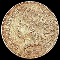 1869 Indian Head Cent HIGH GRADE