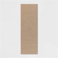 60x20 Textured Pet Rug  Brown - Threshold