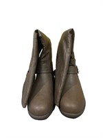 Journee Collection Womens Boots Spokane Brown Size
