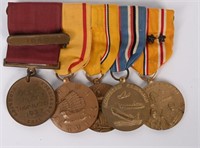 WWII US NAMY NAMED MEDAL BAR GOOD CONDUCT CHINA