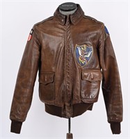 WWII US AIR CORPS 14TH AIR FORCE A2 FLIGHT JACKET