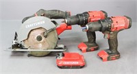 Craftsman Battery Powered Tools  / 3 pc