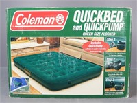 Sz Q Coleman Quickbed w/Quickpump / NIB