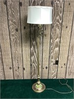 Floor Lamp with Marble Base