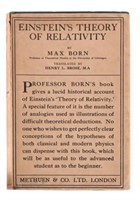 "Einstein's Theory of Relativity" First Edition