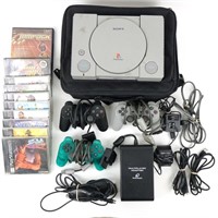 Sony Playstation (9 Games + Accessories)