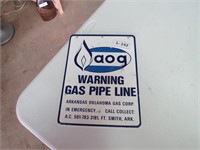 Doublesided Gas Sign