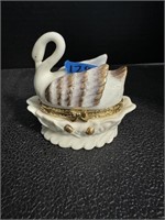 Swan Trinket Box