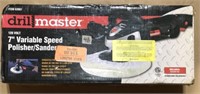 Drill Master 7" Variable Speed Polisher/Sander in