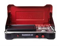 Rainer 2x Grill/ Griddle Combo (open Box)