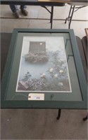 FRAMED PICTURE- FLOWERS AND ROSES