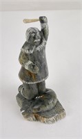 Eddie Omnik Alaskan Inuit Eskimo Carving