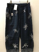 JOHNNYWAS WOMENS CROPPED PANTS SIZE SMALL